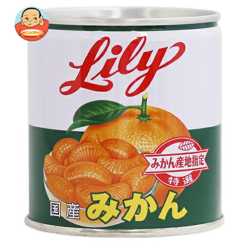 [ポイント5倍！4/17(金)9時59分まで全品対象エントリー&購入]リリーコーポレーション Lily リリーのみかん 5号缶 295g缶×24個入｜ 送料無料 缶詰 果物 菓子材料 ミカン