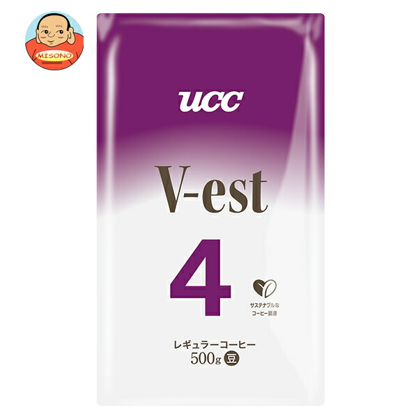 楽天市場】UCC ヴェスト No.5 (豆) 500g×1袋入｜ 送料無料 ucc