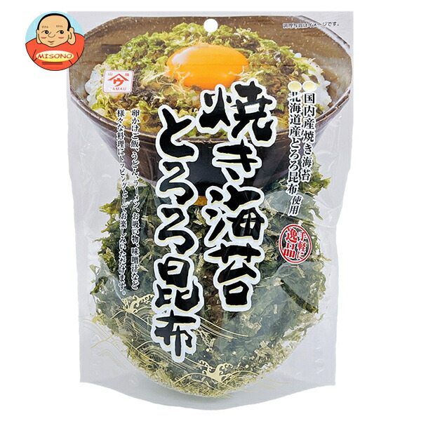 [ポイント5倍！4/17(金)9時59分まで全品対象エントリー&購入]魚の屋 焼き海苔 とろろ昆布 12g×10袋入×(2ケース)｜ 送料無料 ととろこんぶ のり 海苔 昆布 乾物 トッピング