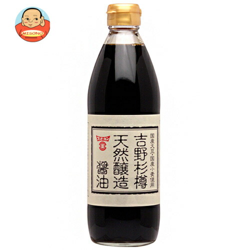 フンドーキン 吉野杉樽 天然醸造醤油 500ml瓶×6本入×(2ケース)｜ 送料無料 醤油 しょうゆ 濃口醤油 調味料