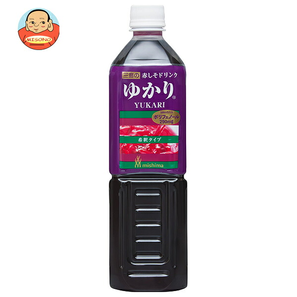 [ポイント5倍！7/26(日)1時59分まで全品対象エントリー&購入]三島食品 赤しそドリンク ゆかり 840mlペットボトル&times;6本入&times;(2ケース)｜ 送料無料 シソ しそ ドリンク ゆかり 紫蘇｜飲料 食品専門店 味園サポート