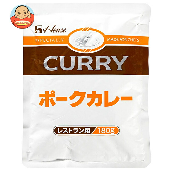 [ポイント5倍！4/10(金)1時59分まで全品対象エントリー&購入]ハウス食品 ポークカレー 180g×30袋入×(2ケース)｜ 送料無料 一般食品 レトルト カレー ポーク