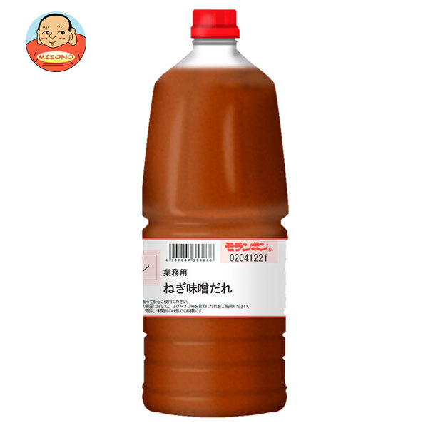 モランボン 業務用 ねぎ味噌だれ 2.05kg×2本入×(2ケース)｜ 送料無料 調味料 タレ 焼肉 味噌