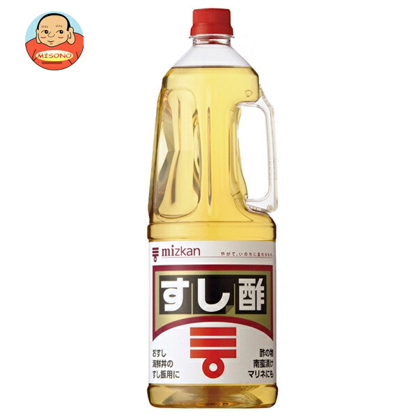 [ポイント5倍！4/17(金)9時59分まで全品対象エントリー&購入]ミツカン すし酢 1.8Lペットボトル×6本入｜ 送料無料 穀物酢 調味料 酢 調味液 業務用 寿司酢