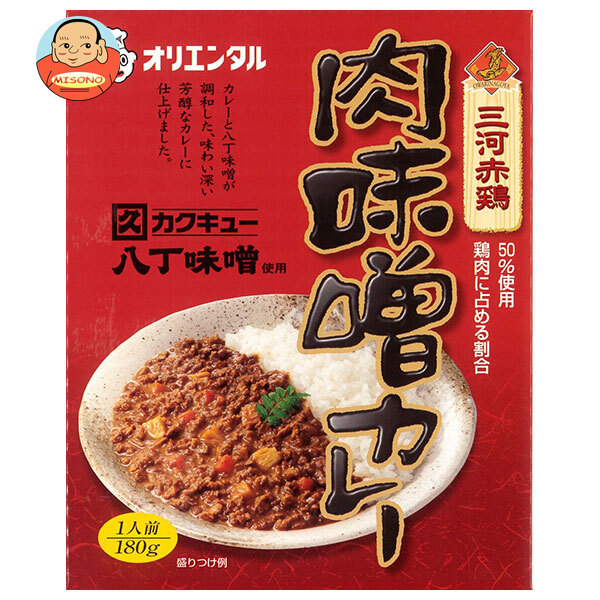 [ポイント5倍！4/17(金)9時59分まで全品対象エントリー&購入]オリエンタル 肉味噌カレー 180g×30個入｜ 送料無料 一般食品 カレー レトルト