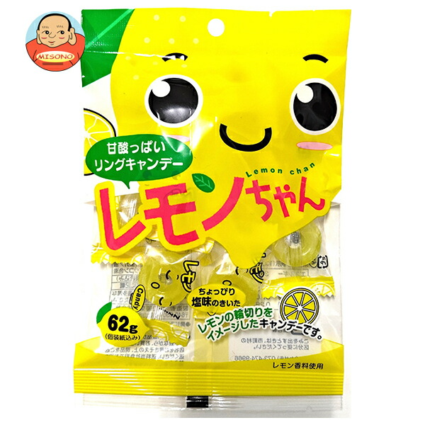 楽天市場】川口製菓 レモンちゃん 62g×10袋入 メーカー 問屋直送