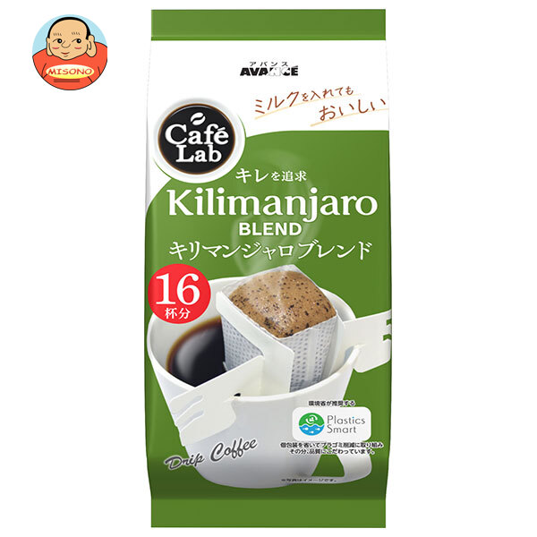 [ポイント5倍！7/26(日)1時59分まで全品対象エントリー&購入]国太楼 カフェラボ キリマンジャロブレンド (6g&times;16P)&times;12袋入&times;(2ケース)｜ 送料無料 コーヒー 珈琲 キリマンジャロ ドリップパック ブレンドコーヒー｜飲料 食品専門店 味園サポート