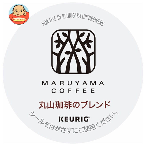 [ポイント5倍！4/10(金)1時59分まで全品対象エントリー&購入]ユニカフェ キューリグ専用カートリッジ K-Cupパック 丸山珈琲のブレンド 12P×8箱入×(2ケース)｜ 送料無料 コーヒー 珈琲 コーヒーカプセル カートリッジ Kカップ KEURIG