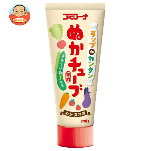 [ポイント5倍！4/10(金)1時59分まで全品対象エントリー&購入]コーセーフーズ ラップdeカンタン ぬかチューブ 170g×20本入×(2ケース)｜ 送料無料 一般食品 ぬか漬けの素 素 チューブ
