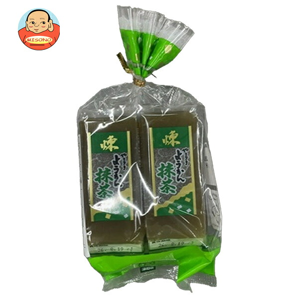 山崎製パン ミニ羊かん 抹茶 6個入×6個入×(2ケース)｜ 送料無料 和菓子 菓子 ようかん 羊羹