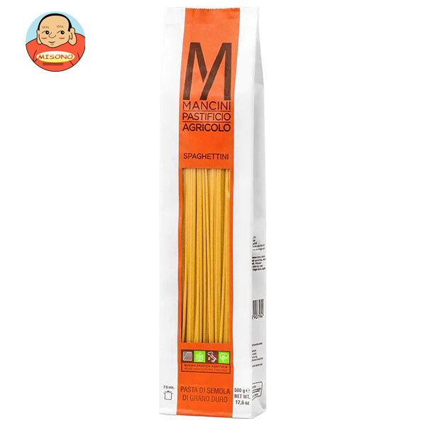 モンテ物産 マンチーニ スパゲッティーニ 1.8mm 500g×12袋入×(2ケース)｜ 送料無料 パスタ 乾麺 スパゲッティ 13,293円