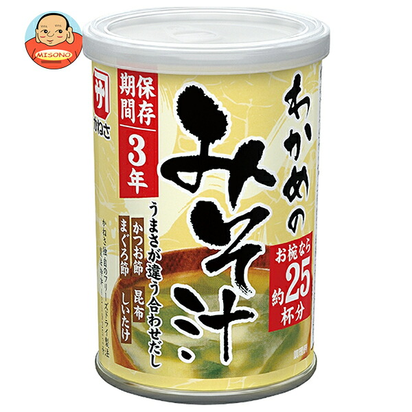 マルコメ 備蓄用 顆粒みそ汁 わかめ 189g×12個入×(2ケース)｜ 送料無料 味噌 一般食品 調味料 まるこめ
