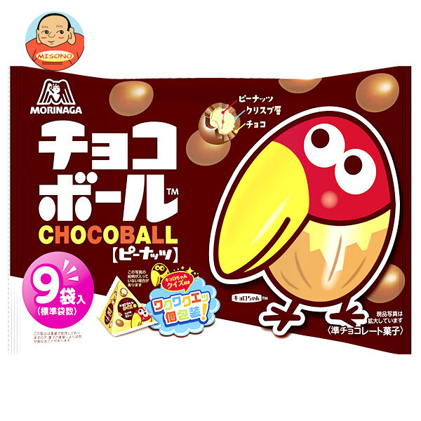 [ポイント5倍！4/17(金)9時59分まで全品対象エントリー&購入]森永製菓 チョコボール ピーナッツ 大袋 102g×16袋入×(2ケース)｜ 送料無料 お菓子 チョコレート ピーナツ 大粒 8,787円