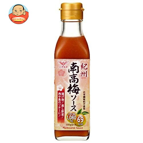ハグルマ 紀州南高梅ソース 220g瓶×12本入×(2ケース)| 送料無料 ソース 調味料 なんこう 梅 うめ ウメ 梅肉