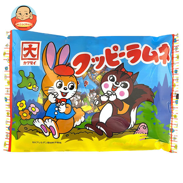 [ポイント5倍！4/10(金)1時59分まで全品対象エントリー&購入]カクダイ製菓 ビックパック クッピーラムネ 208g×12袋入×(2ケース)｜ 送料無料 ラムネ ラムネ菓子 クッピーラムネ お菓子