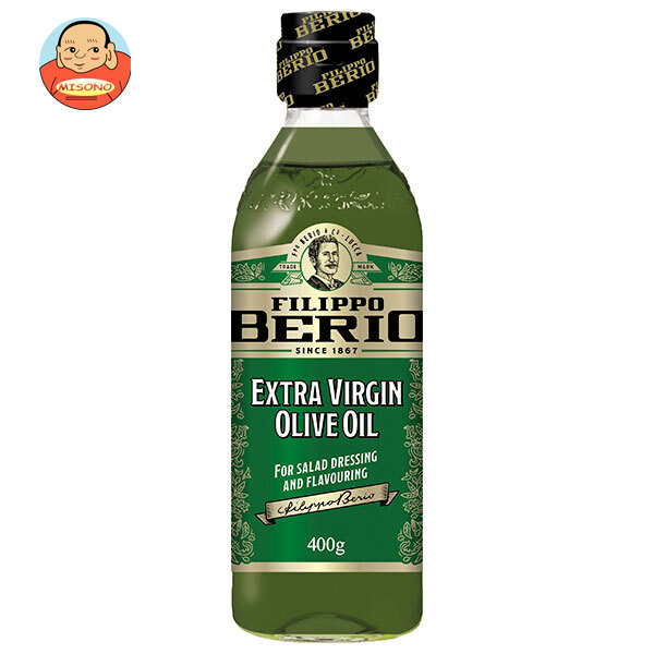 J-オイルミルズ FILIPPO BERIO エクストラバージンオリーブオイル 400g瓶×12本入｜ 送料無料 味の素 オリーブオイル 調味料 油