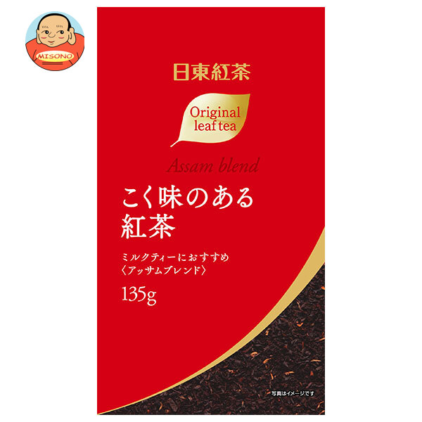 三井農林 日東紅茶 こく味のある紅茶 135g×24(6×4)袋入｜ 送料無料 嗜好品 紅茶