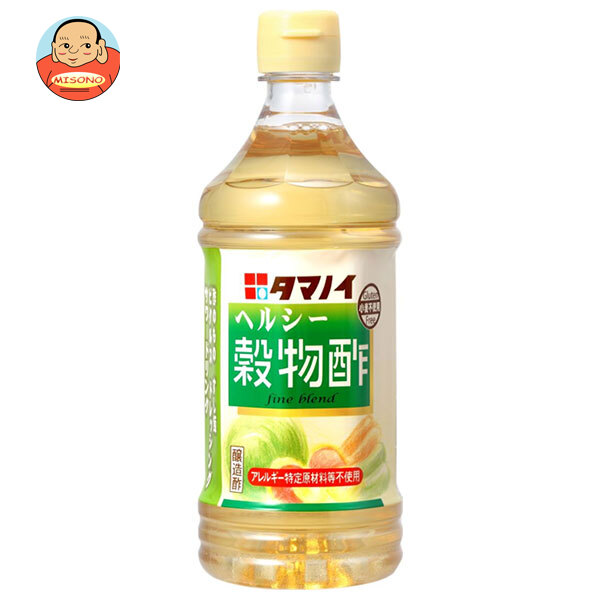 [ポイント5倍！4/17(金)9時59分まで全品対象エントリー&購入]タマノイ酢 ヘルシー穀物酢 500mlPET×20本入×(2ケース)｜ 送料無料 調味料 PET 穀物酢 お酢 酢