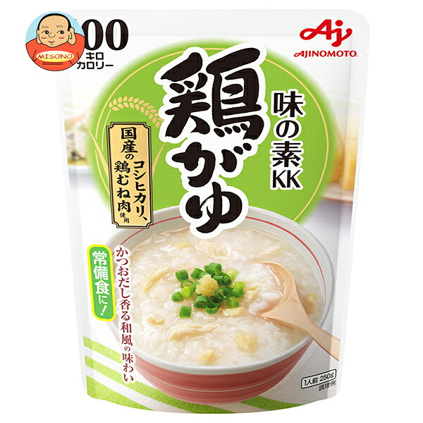 [ポイント5倍！4/10(金)1時59分まで全品対象エントリー&購入]味の素 味の素KKおかゆ 鶏がゆ 250gパウチ×27(9×3)袋入×(2ケース)｜ 送料無料 一般食品 レトルト食品 お粥