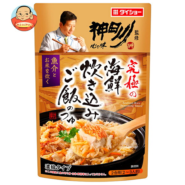 [ポイント5倍！7/26(日)1時59分まで全品対象エントリー&購入]ダイショー 神田川監修 究極の海鮮炊き込みご飯のつゆ 300g&times;20袋入&times;(2ケース)｜ 送料無料 調味料 釜めし 炊き込みご飯｜飲料 食品専門店 味園サポート