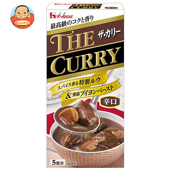 [ポイント5倍！7/26(日)1時59分まで全品対象エントリー&購入]ハウス食品 THE CURRY ザ・カリー 辛口 140g&times;10個入&times;(2ケース)｜ 送料無料 調味料、カレー ルウ｜飲料 食品専門店 味園サポート 7,497円