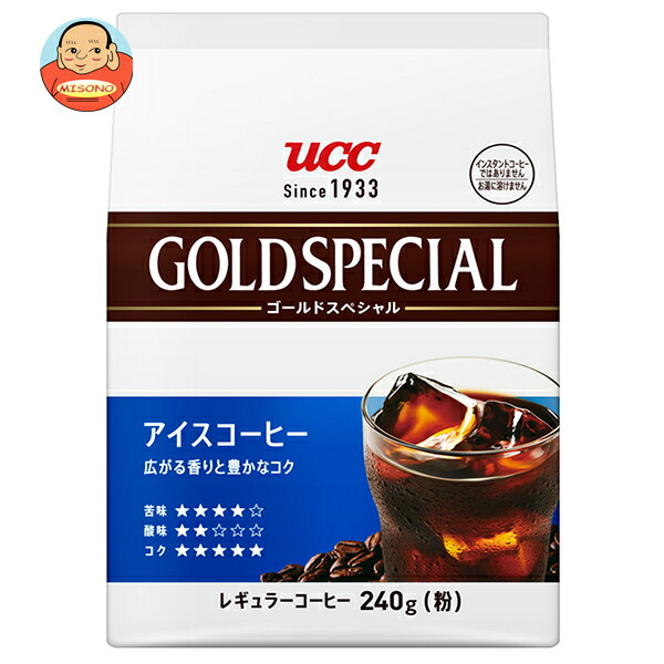 UCC ゴールドスペシャル アイスコーヒー 240g×12(6×2)袋入×(2ケース)｜ 送料無料 アイスコーヒー コーヒー