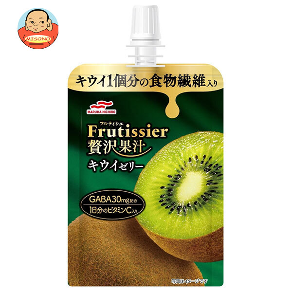 [ポイント5倍！7/26(日)1時59分まで全品対象エントリー&購入]Umios Sフルティシエ 贅沢果汁キウイ 150g&times;30(6&times;5)個入&times;(2ケース)｜ 送料無料 ゼリー フルーツゼリー おやつ キウイ｜飲料 食品専門店 味園サポート