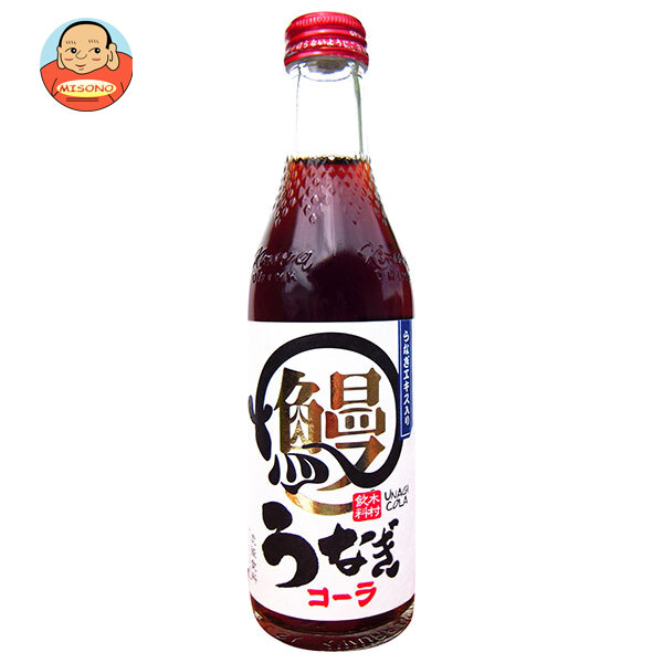 木村飲料 うなぎコーラ 240ml瓶×20本入×(2ケース)｜ 送料無料 炭酸飲料 コーラ 瓶