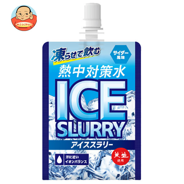 赤穂化成 熱中対策水 アイススラリー サイダー風味 120g×30個入×(2ケース)| 送料無料 熱中症対策 アイス スラリー サイダー 塩分 シャーベット ミネラル補給 夏対策