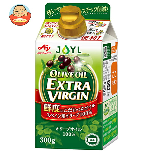 J-オイルミルズ オリーブオイルエクストラバージン 300g&times;6本入&times;(2ケース)｜ 送料無料 味の素 オリーブオイル 調味料 油｜飲料 食品専門店 味園サポート