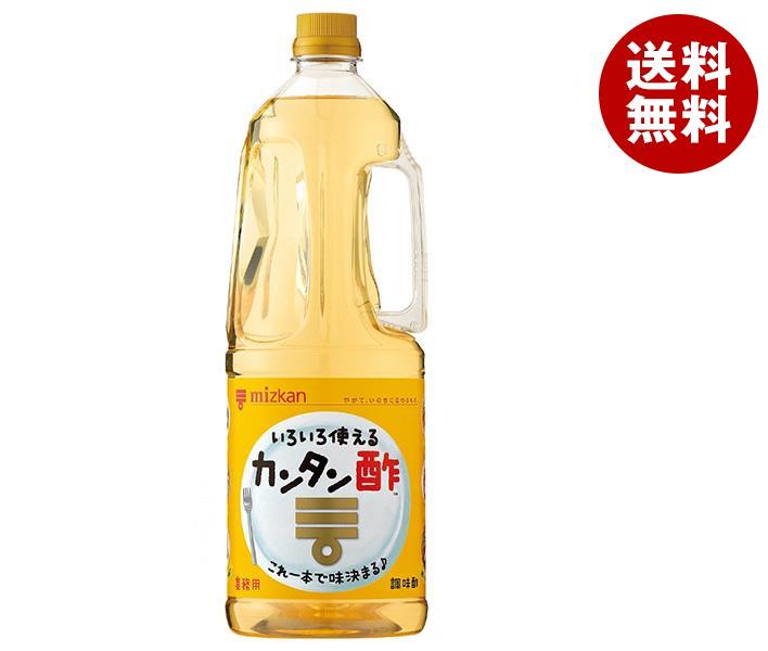 [ポイント5倍！4/17(金)9時59分まで全品対象エントリー&購入]ミツカン カンタン酢 1.8Lペットボトル×6本入｜ 送料無料 MIZKAN ミツカン 酢 調味液 業務用