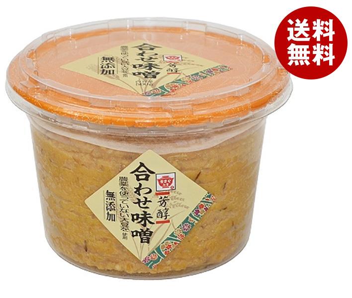 ますやみそ 芳醇 合わせみそ 500g×6個入×(2ケース)｜ 送料無料 米味噌 麦味噌 調味料 赤味噌