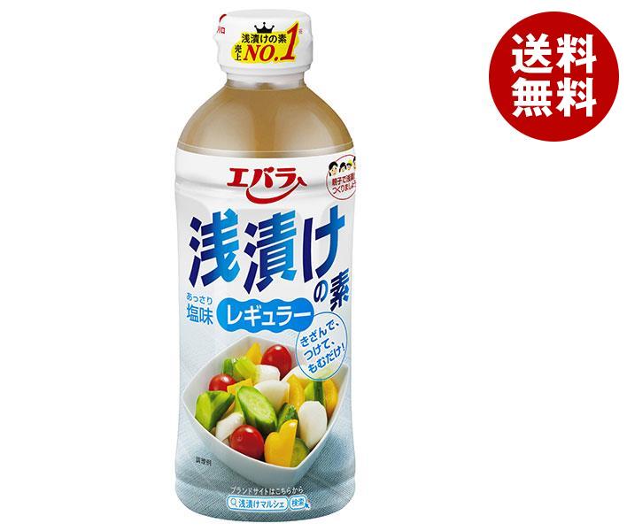 エバラ食品 浅漬けの素 レギュラー 500mlペットボトル×12本入×(2ケース)｜ 送料無料 一般食品 浅漬けの素 素