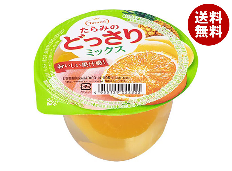 楽天市場】たらみ たらみのどっさり みかんゼリー 230g×24(6×4