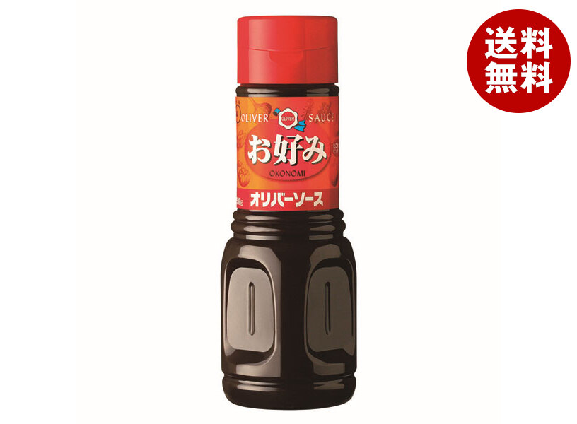 [ポイント5倍！4/17(金)9時59分まで全品対象エントリー&購入]オリバーソース お好みソース 580g×12本入×(2ケース)｜ 送料無料 おこのみやき ソース 濃厚 調味料