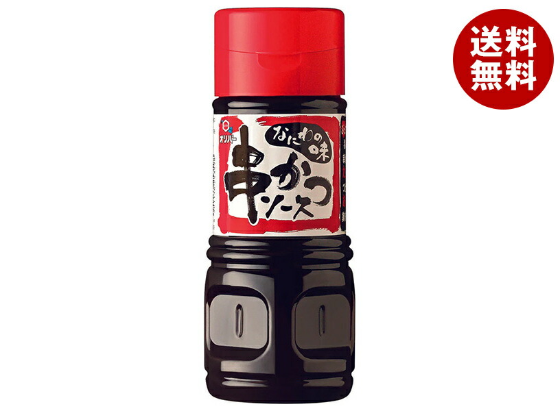 [ポイント5倍！4/10(金)1時59分まで全品対象エントリー&購入]オリバーソース 串かつソース 360g×12本入×(2ケース)｜ 送料無料 ソース 串かつ 調味料