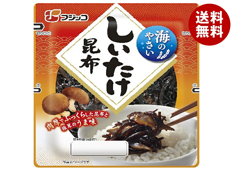 楽天市場】フジッコ 海のやさい しいたけ昆布 112g×10袋入｜ 送料無料