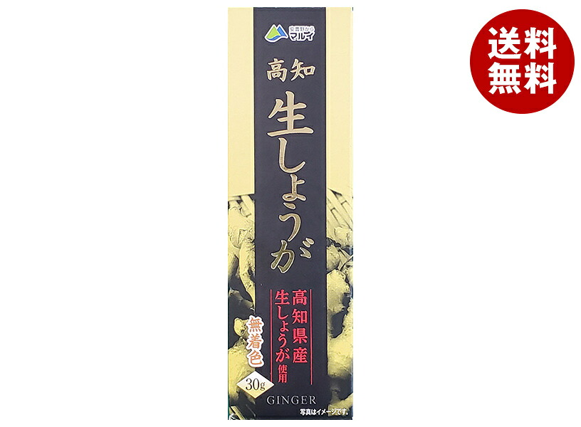 マル井 高知 生しょうが 30g×10本入×(2ケース)｜ 送料無料 調味料 生姜 チューブ