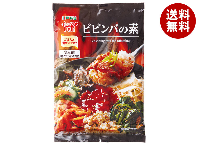 [ポイント5倍！4/17(金)9時59分まで全品対象エントリー&購入]カンピー よくばりDeli ビビンバの素 210g×20袋入×(2ケース)｜ 送料無料 料理の素 惣菜 調味料