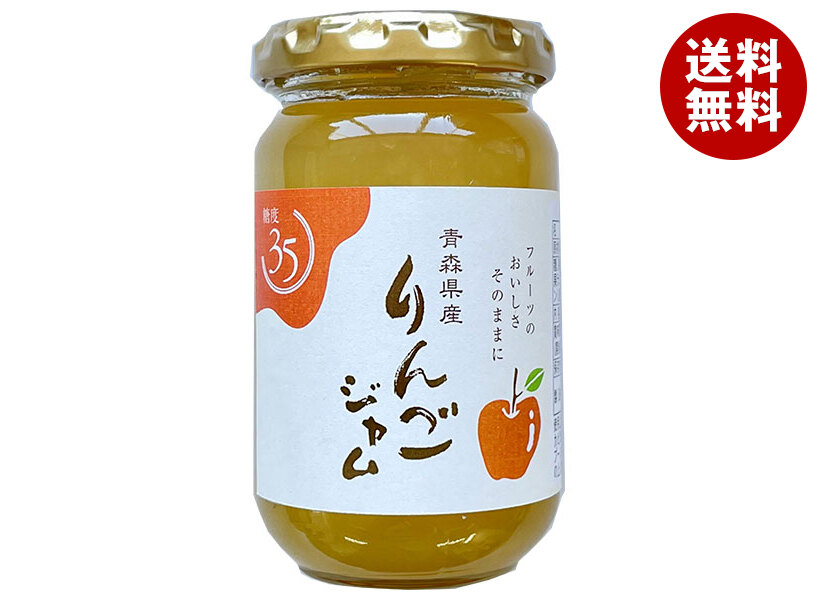 [ポイント5倍！4/10(金)1時59分まで全品対象エントリー&購入]伊豆フェルメンテ 青森県産 りんごジャム 180g×12個入×(2ケース)｜ 送料無料 フルーツ 果物 ジャム りんご