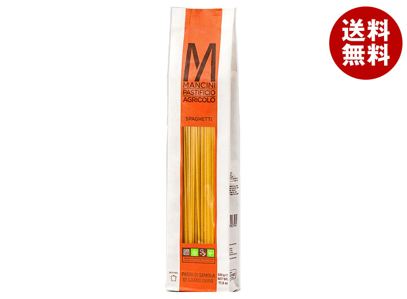 モンテ物産 マンチーニ スパゲッティ 2.2mm 500g×12袋入×(2ケース)｜ 送料無料 パスタ 乾麺 スパゲッティ 12,592円