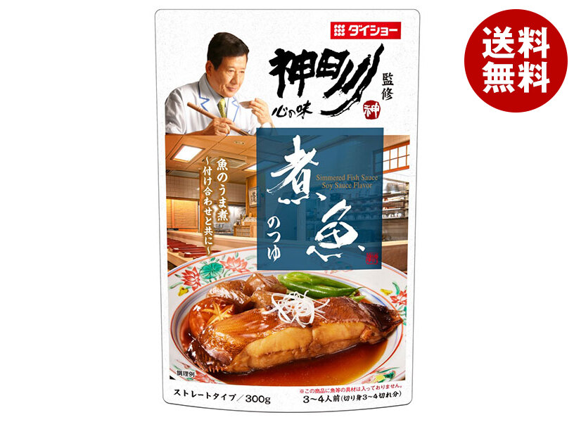 ダイショー 神田川監修 煮魚のつゆ 300g×20袋入×(2ケース)｜ 送料無料 一般食品 調味料 つゆ ストレートタイプ