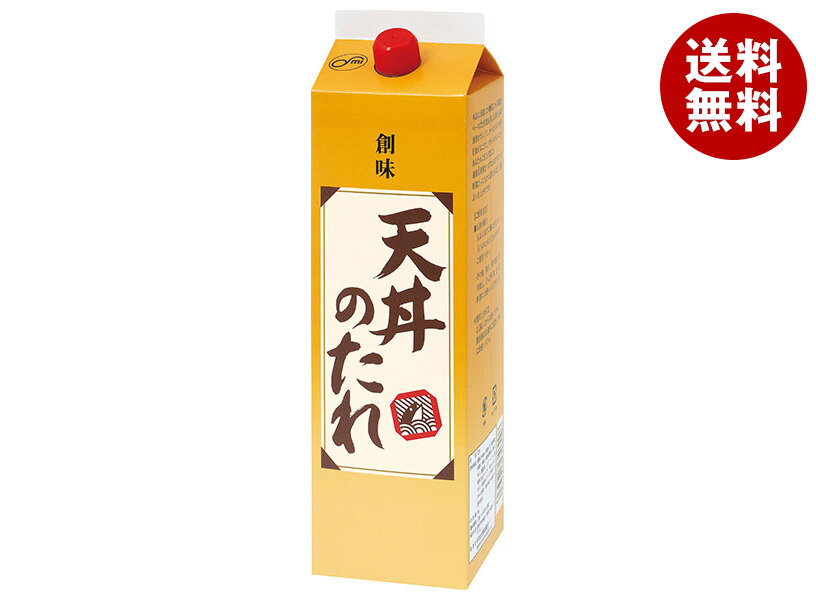 [ポイント5倍！7/26(日)1時59分まで全品対象エントリー&購入]創味食品 創味 天丼のたれ 2kg紙パック&times;6本入&times;(2ケース)｜ 送料無料 一般食品 調味料 たれ 天丼のたれ｜MISONOYA店