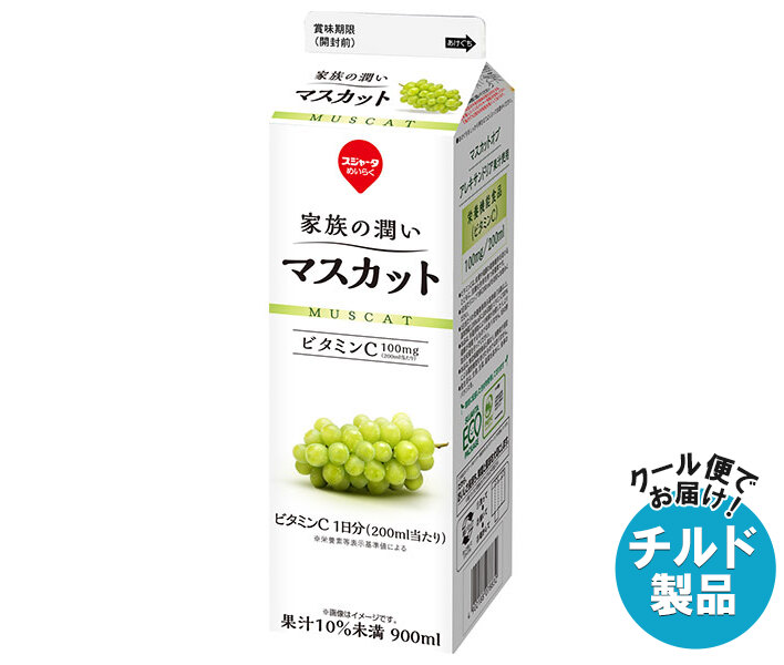 楽天市場】スジャータ 家族の潤い マスカット 900ml紙パック×12本入