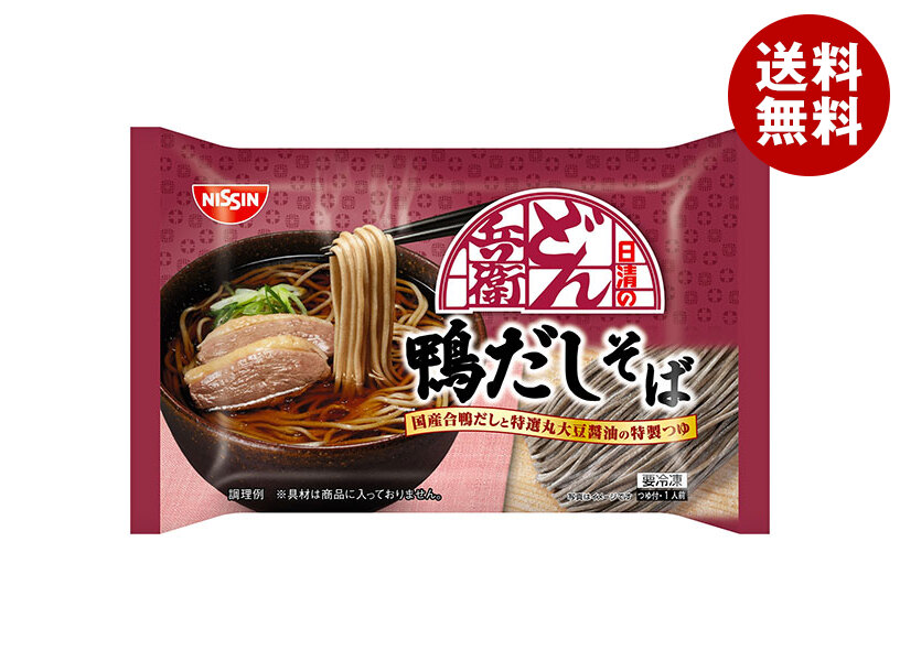 楽天市場】日清食品 どん兵衛 鴨だしそば 1食×20袋入 冷凍商品｜ 送料