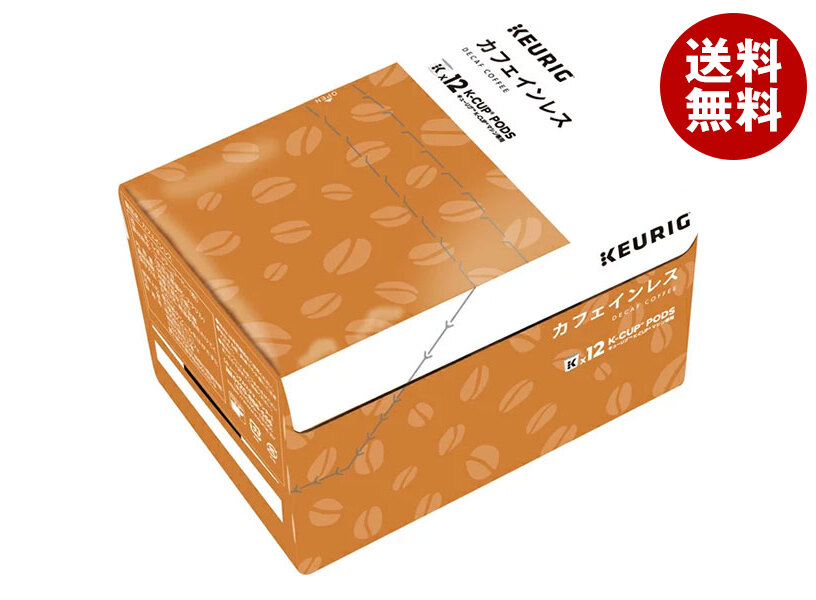 ユニカフェ キューリグ専用カートリッジ K-Cupパック カフェインレス 12P&times;8箱入&times;(2ケース)｜ 送料無料 コーヒー 珈琲 カートリッジ Kカップ KEURIG｜MISONOYA店