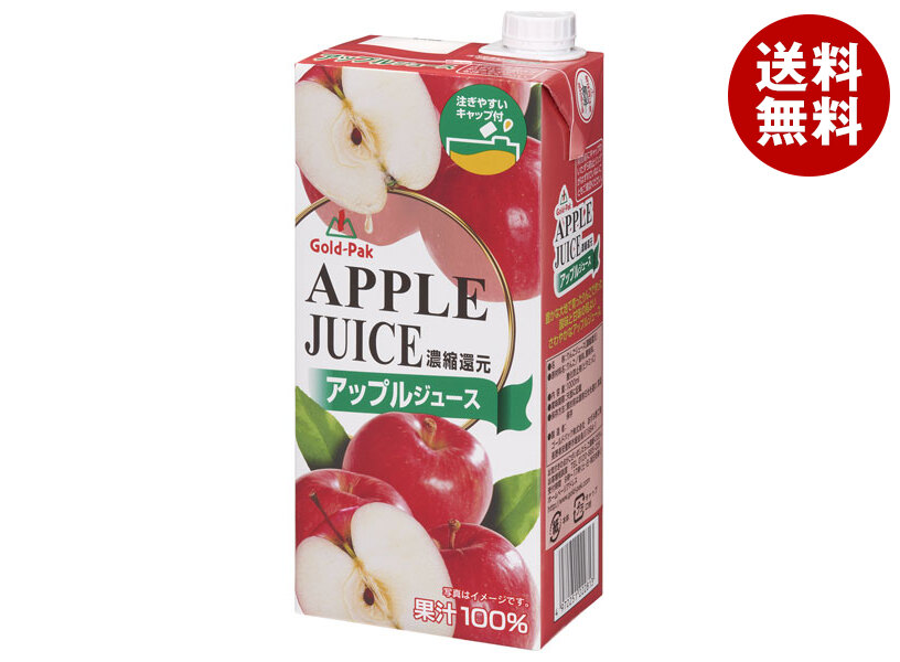 楽天市場】ジューシー アップル100 1L紙パック(6本入り1ケース)1000ml