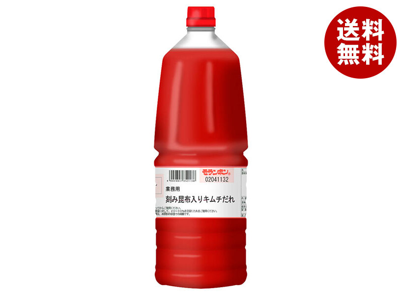 モランボン 業務用 刻み昆布入りキムチだれ 2.0kg&times;2本入&times;(2ケース)｜ 送料無料 調味料 タレ 焼肉｜MISONOYA店 7,198円