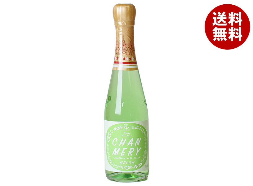 楽天市場】友桝飲料 シャンメリーメロン 360ml瓶×20本入｜ 送料無料