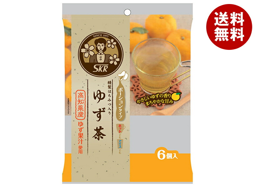 楽天市場】サクラ食品工業 ゆず茶 ポーションタイプ (23g×6個)×12袋入